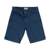 Bermuda blu Bikkembergs con tasche laterali per bambini.