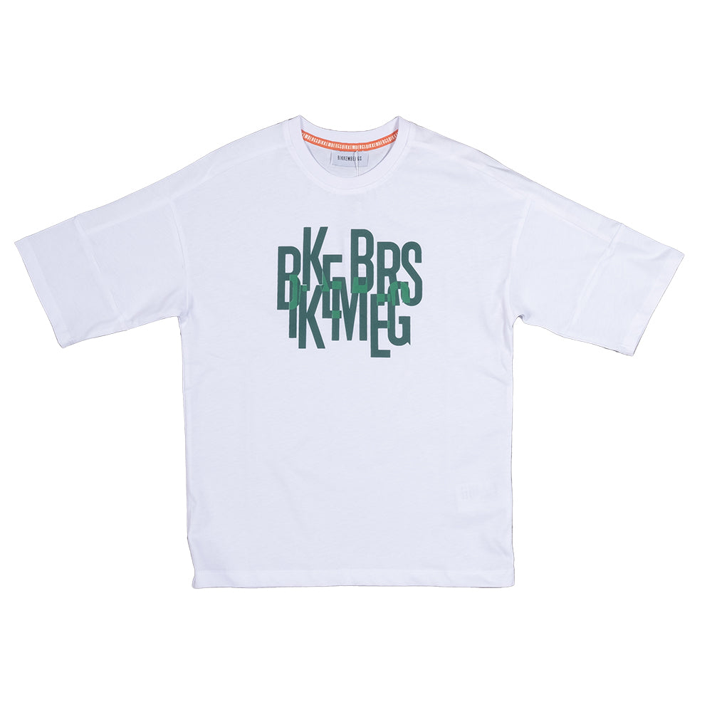 T-Shirt aus der Bikkembergs Kids' Clothing Line, mit kontrastfarbigem Druck auf der Vorderseite.
...