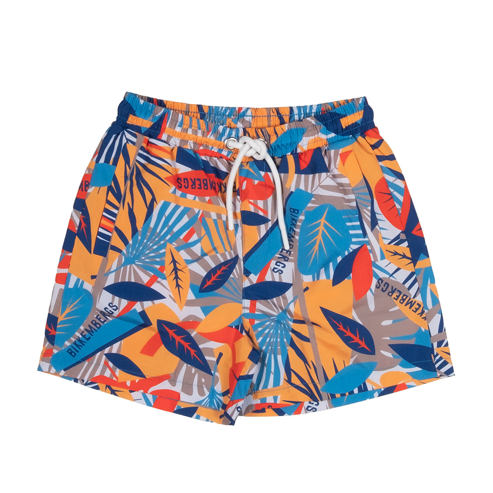
Boxer mare della Linea Abbigliamento Bambino Bikkembergs, con fantasia multicolor a tinte vivaci...