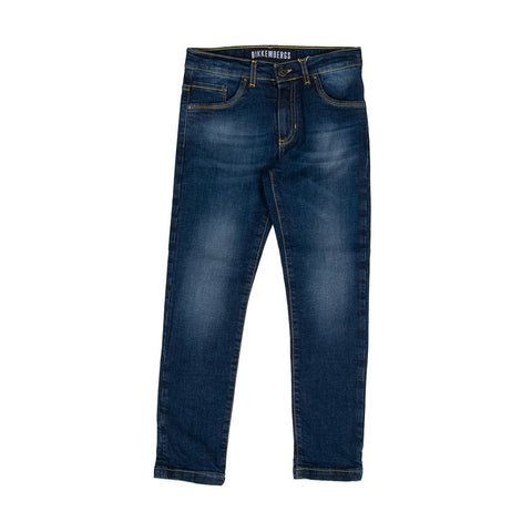 PANTALONE - BIKKEMBERGS - Colore: Blu - Stagione: Autunno-Inverno