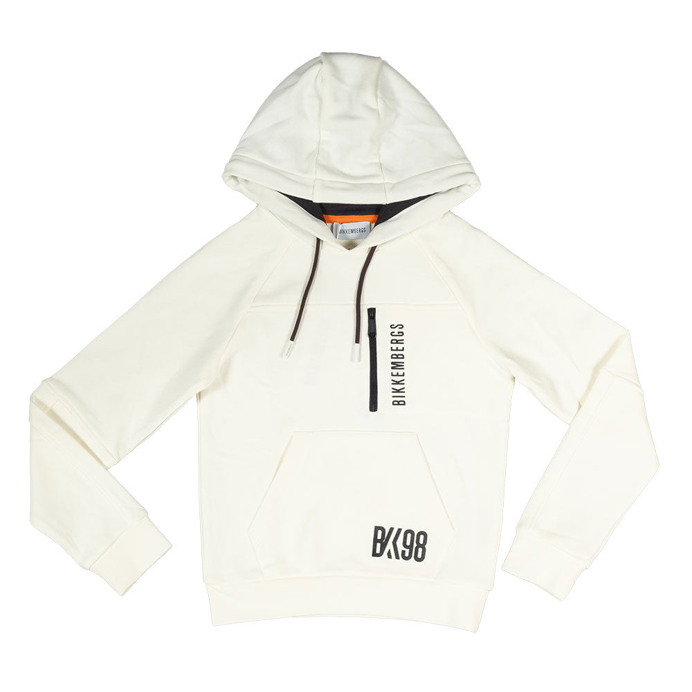 
Felpa della Linea Abbigliamento Bambino Bikkembergs, con cappuccio e tascone sul davanti. Zip co...
