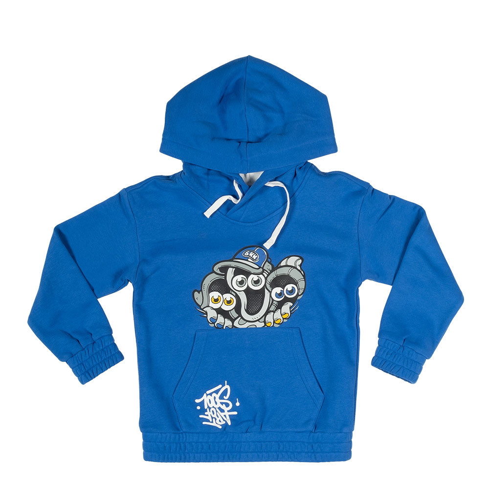
Felpa della Linea Abbigliamento Bambino Bikkembergs, con cappuccio e tasca sul davanti. Disegno ...