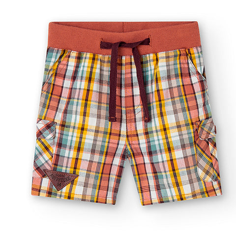 Short popelina quadri - BOBOLI - Colore: uni - Stagione: Primavera-Estate