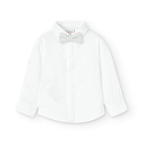 Chemise en lin manches longues pour enfant