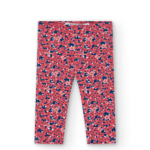 Elastische Jersey-Leggings für neugeborene Mädchen