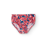 Vestito satin fiori per neonati