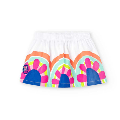 Gonna saten - BOBOLI - Sesso: Bambina - Colore: uni - Stagione: Primavera-Estate