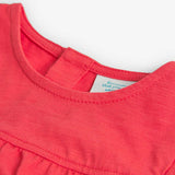 Maglietta jersey flame - BOBOLI - Sesso: Bambina - Colore: uni - Stagione: Primavera-Estate