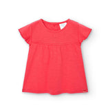 Maglietta jersey flame - BOBOLI - Sesso: Bambina - Colore: uni - Stagione: Primavera-Estate