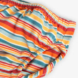 Vestito jersey a righe per bimba