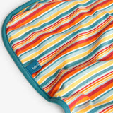 Coperta a righe per neonati