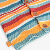 Giacchetta tricot a righe - BOBOLI - Colore: Giallo - Stagione: Primavera-Estate