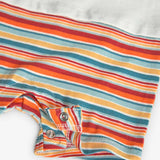 Tutina jersey bicolore per neonati