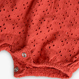 Tutina ricamo - BOBOLI - Sesso: Bambina - Colore: Arancione - Stagione: Primavera-Estate