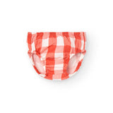 Vestito quadri - BOBOLI - Sesso: Bambina - Colore: Arancione - Stagione: Primavera-Estate