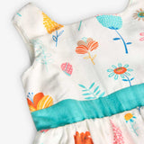 Vestito satin - BOBOLI - Sesso: Bambina - Colore: Bianco - Stagione: Primavera-Estate