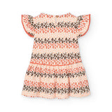 Vestito jersey stampato per bimba