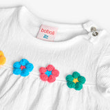 Jersey-T-Shirt für Mädchen