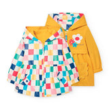 Parka reversibile per bimba