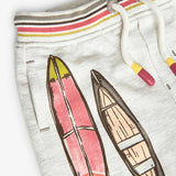 Short in felpa - BOBOLI - Colore: Bianco - Stagione: Primavera-Estate