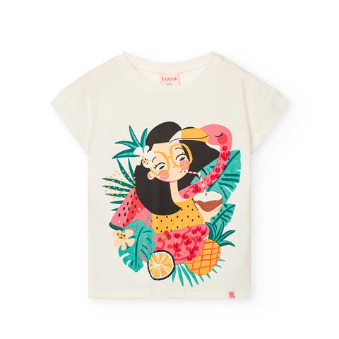 Maglietta jersey per ragazza