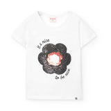 Maglietta jersey - BOBOLI - Sesso: Bambina - Colore: Bianco - Stagione: Primavera-Estate