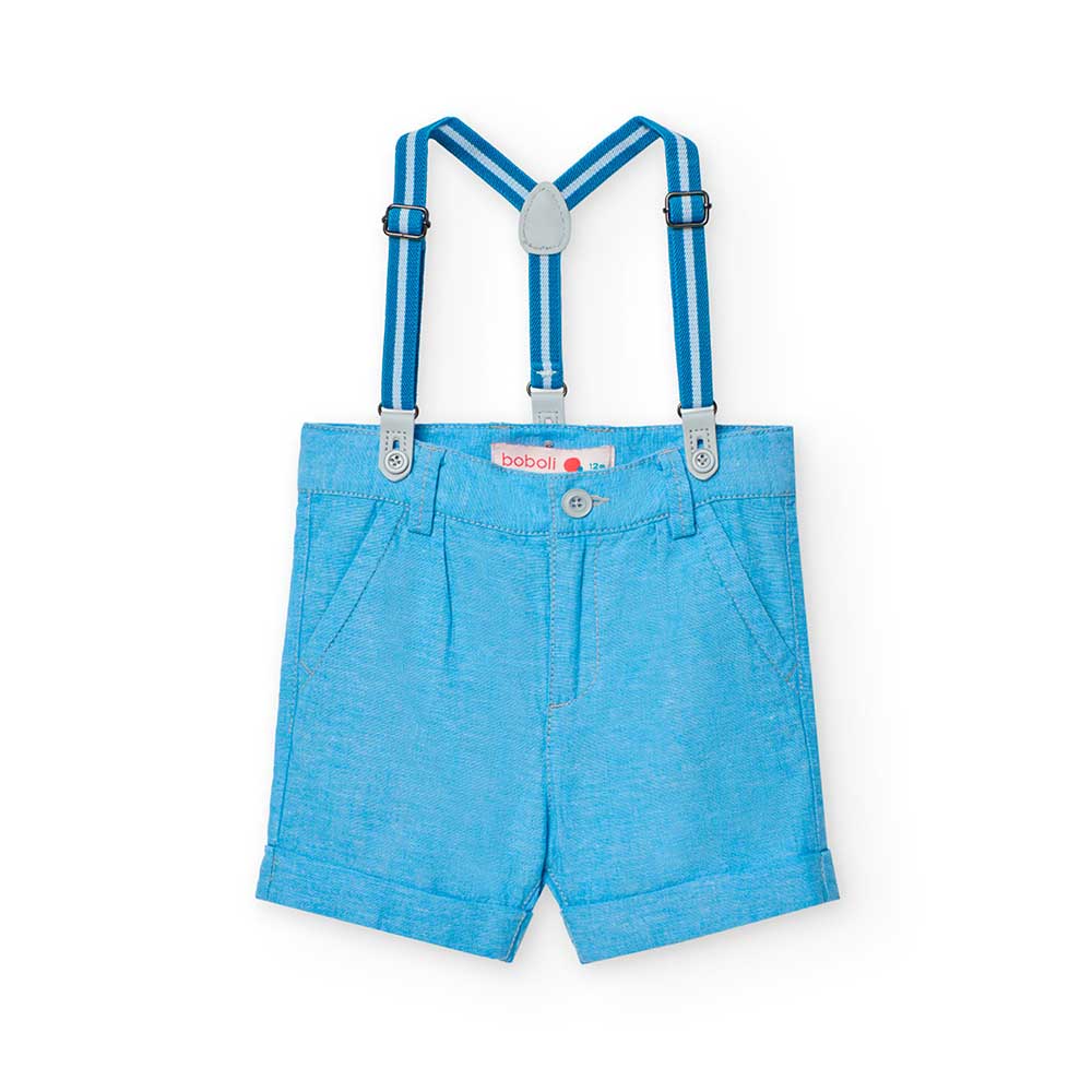 Short de la ligne Vêtements Enfant Boboli, avec bretelles et taille réglable.

Composition : Pant...