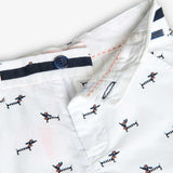 Oxford-Bermudashorts für Jungen