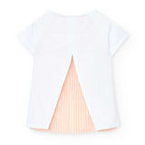 Maglietta jersey elastico per ragazza