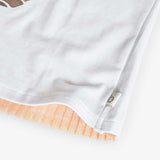 Maglietta jersey elastico per ragazza