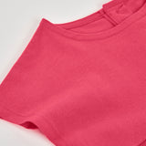 Maglietta jersey combinata - BOBOLI - Sesso: Bambina - Colore: Fucsia - Stagione: Primavera-Estate