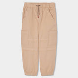 Pantaloni gabardina elastica - BOBOLI - Colore: Panna - Stagione: Primavera-Estate