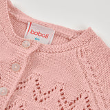 Bolero maglieria - BOBOLI - Sesso: Bambina - Colore: Rosa - Stagione: Primavera-Estate