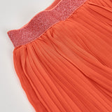 Bermuda garza - BOBOLI - Sesso: Bambina - Colore: Arancione - Stagione: Primavera-Estate