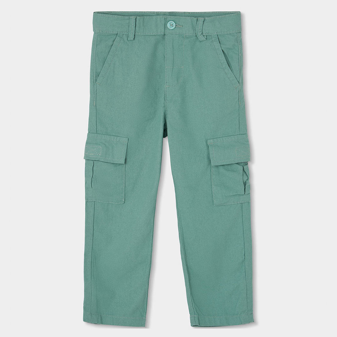 I pantaloni cargo della BOBOLI sono l'ideale per il guardaroba primaverile ed estivo dei tuoi bam...
