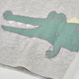 MAGLIONE CON CROCODYLLO