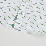 Camicia popelin stampato - BOBOLI - Colore: Bianco - Stagione: Primavera-Estate