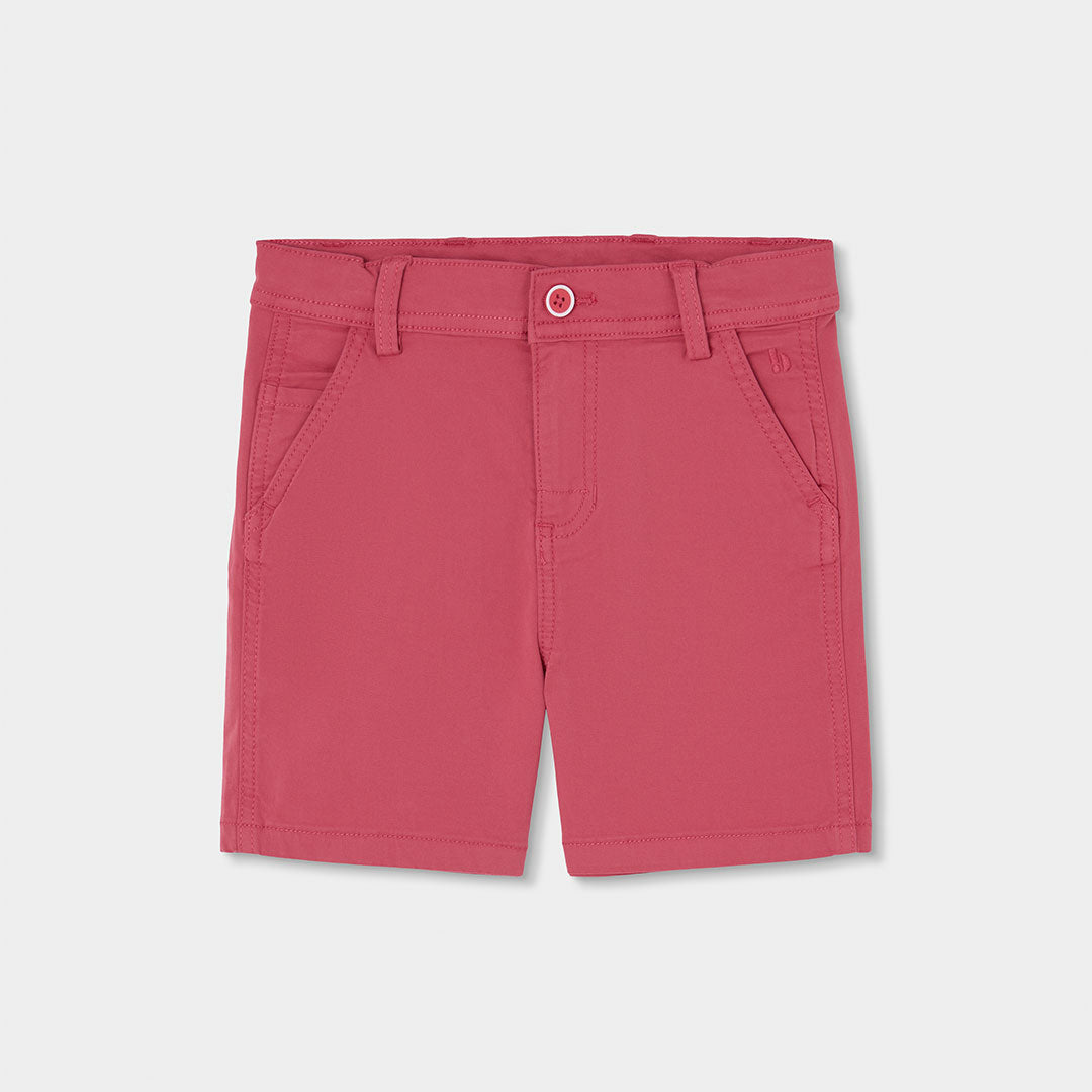 Bermuda della Linea Abbigliamento Bambino Boboli, a tinta unita con taschine a filo e misura rego...