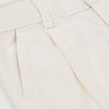 Pantaloni lino - BOBOLI - Colore: Bianco - Stagione: Primavera-Estate