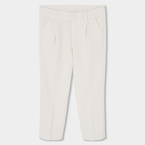 PANTALONE LINO CHIARO