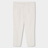 Pantaloni lino - BOBOLI - Colore: Bianco - Stagione: Primavera-Estate