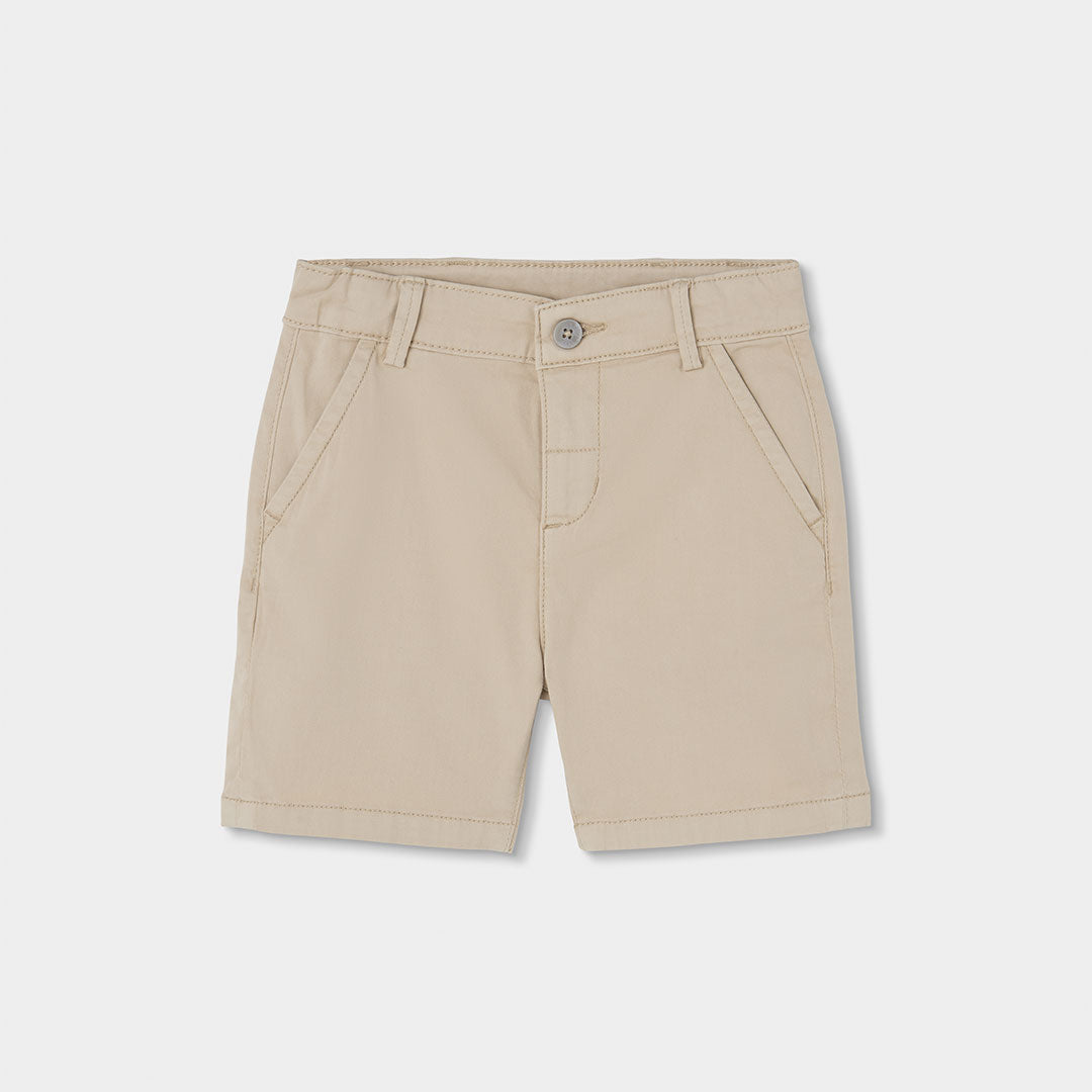 Bermuda from the Children's Clothing Line Boboli, in solid color with adjustable waist size. Eleg...