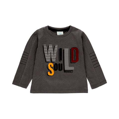 Maglietta jersey liscio per bimbo