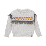 MAGLIONE CON FRANGE