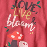 Jersey-T-Shirt für Mädchen