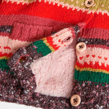 Giacchetta tricot a righe - BOBOLI - Sesso: Bambina - Colore: uni - Stagione: Autunno-Inverno