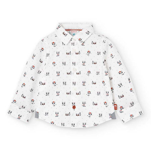 Camicia popelin per bimbo