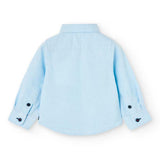 Camicia oxford manica lunga per neonati