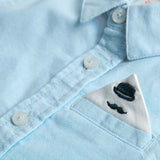 Camicia oxford manica lunga per neonati