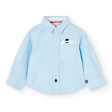 Camicia oxford manica lunga - BOBOLI - Colore: uni - Stagione: Autunno-Inverno
